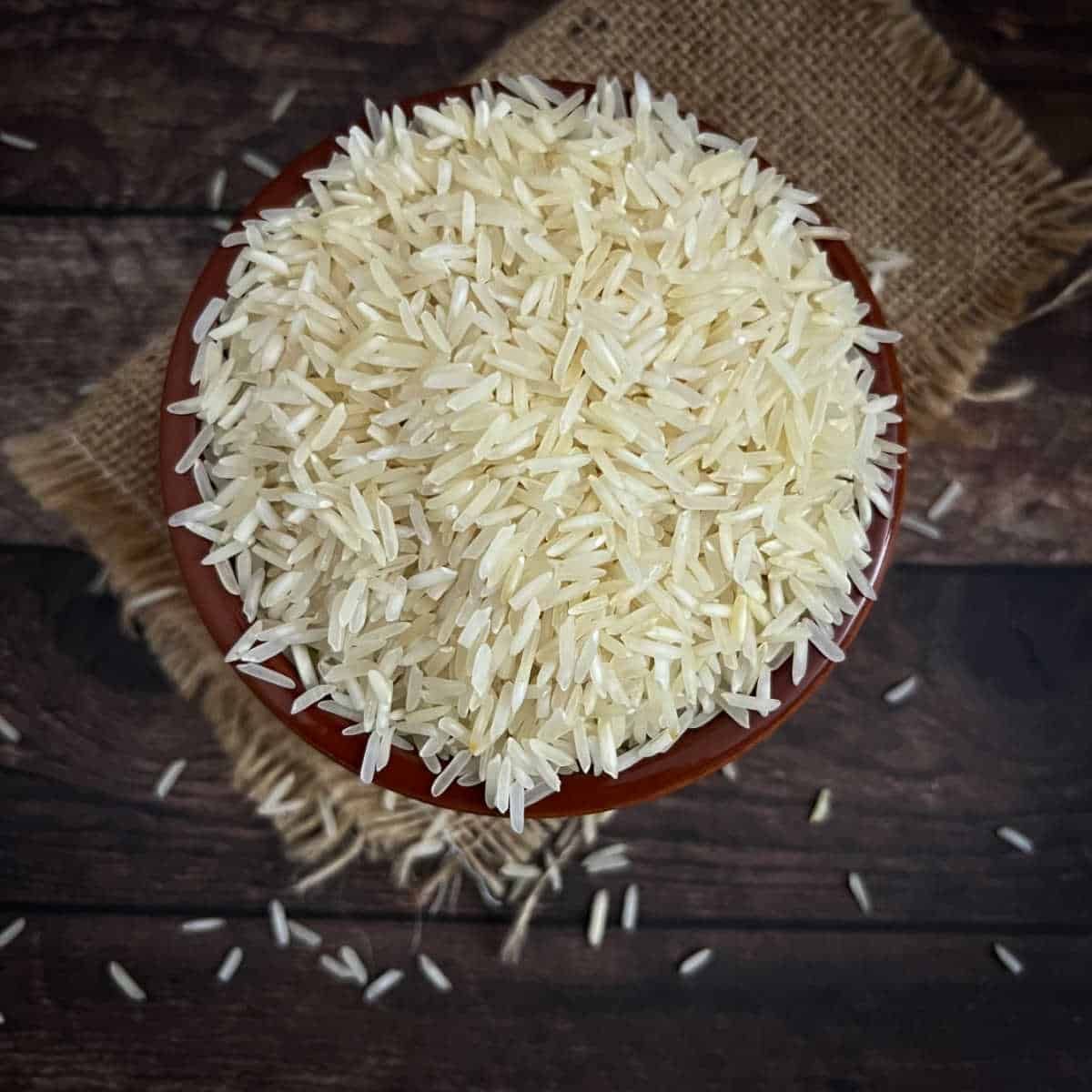 Organic Rice Basmati (White) / Biryani Rice / PUSA 1121 – view 1