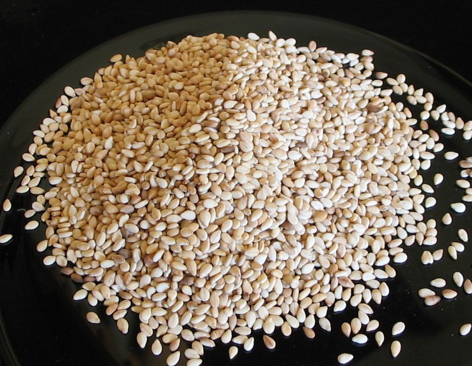 Sesame White seeds/నువ్వుల గింజలు – view 1